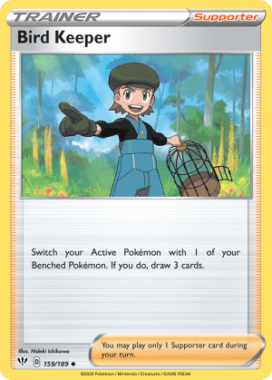 Bird Keeper (Play Pokemon Stamp Holofoil)