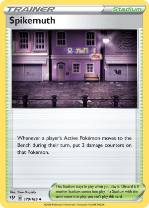 Spikemuth (Reverse Holofoil)