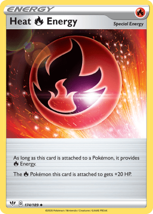 Heat Fire Energy (Reverse Holofoil)