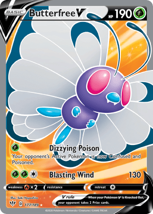 Butterfree V (Holofoil)