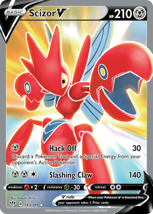 Scizor V (Holofoil)