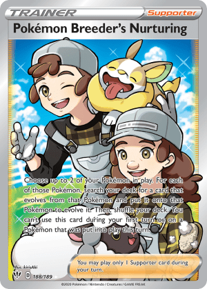 Pokémon Breeder's Nurturing (Holofoil)