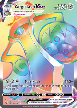 Aegislash VMAX (Holofoil)