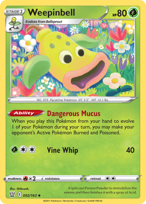 Weepinbell (Reverse Holofoil)