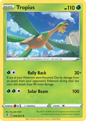Tropius (Reverse Holofoil)