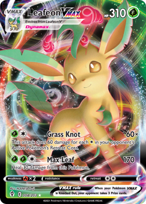 Leafeon VMAX (Holofoil)