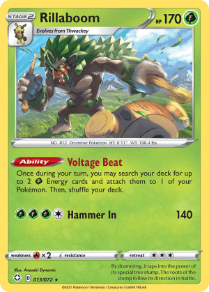 Rillaboom (Reverse Holofoil)