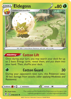 Eldegoss (Reverse Holofoil)