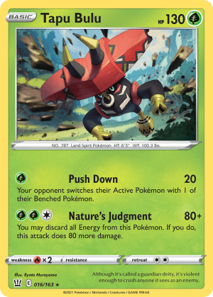 Tapu Bulu (Holofoil)