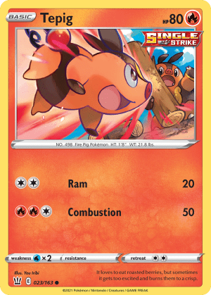 Tepig (Reverse Holofoil)