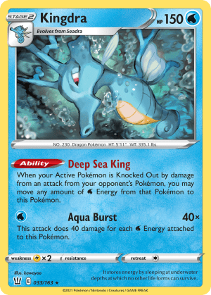 Kingdra (Reverse Holofoil)