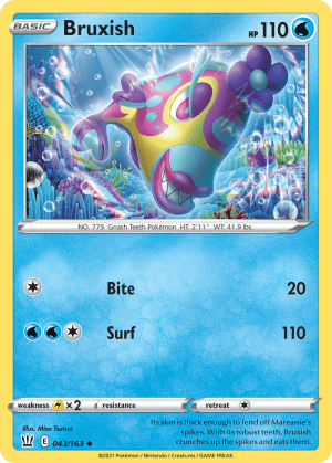 Bruxish (Reverse Holofoil)