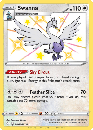 Swanna (Holofoil)