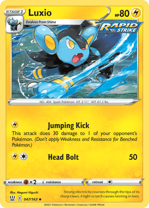 Luxio (Reverse Holofoil)