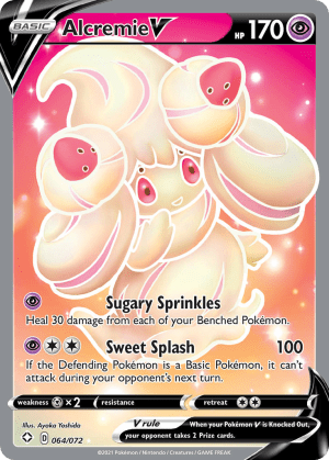 Alcremie V (Holofoil)