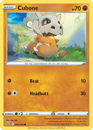 Cubone (Reverse Holofoil)