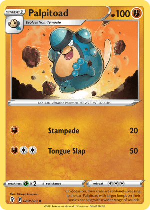 Palpitoad (Reverse Holofoil)