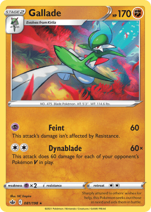 Gallade (Reverse Holofoil)