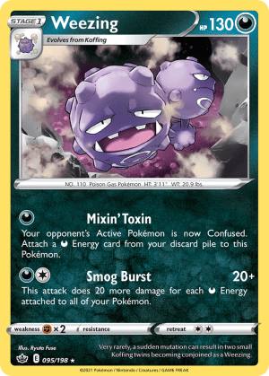 Weezing (Reverse Holofoil)