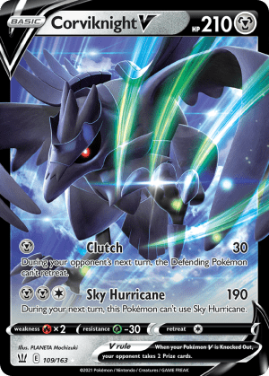 Corviknight V (Play Pokemon Stamp Holofoil)