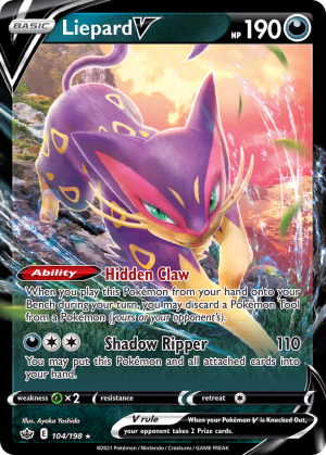 Liepard V (Holofoil)
