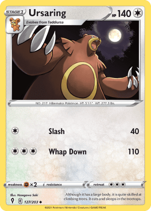 Ursaring (Reverse Holofoil)