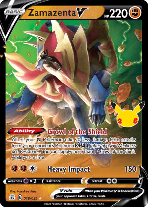 Zamazenta V (Holofoil)