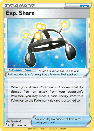 Exp. Share (Reverse Holofoil)