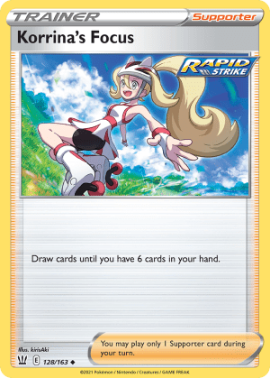 Korrina's Focus (Play Pokemon Stamp)