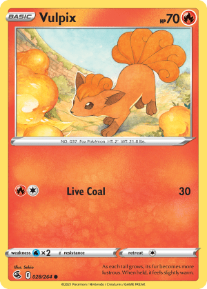 Vulpix (Reverse Holofoil)