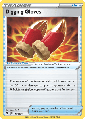Digging Gloves (Reverse Holofoil)