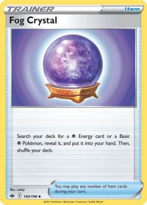 Fog Crystal (Play Pokemon Stamp Holofoil)
