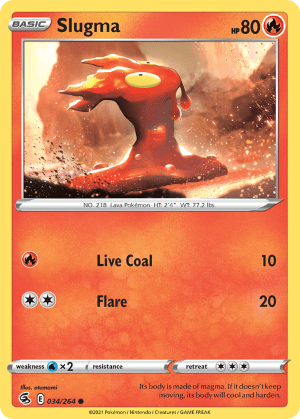 Slugma (Reverse Holofoil)