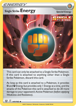 Single Strike Energy (Play Pokemon Stamp)
