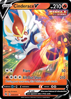 Cinderace V (Holofoil)