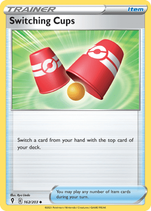Switching Cups (Reverse Holofoil)