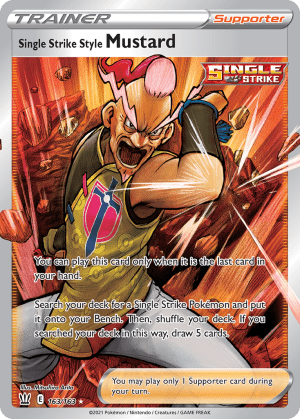 Single Strike Style Mustard (Holofoil)