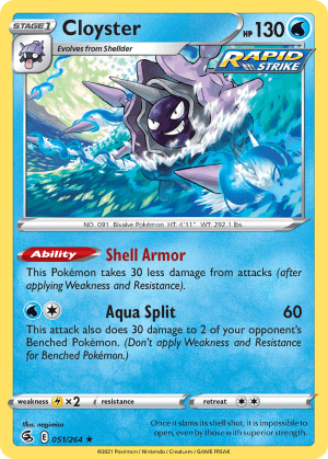 Cloyster (Reverse Holofoil)