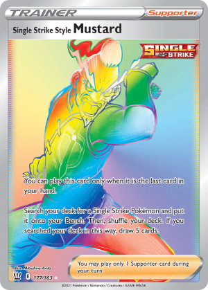 Single Strike Style Mustard (Holofoil)
