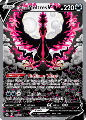 Galarian Moltres V (Holofoil)
