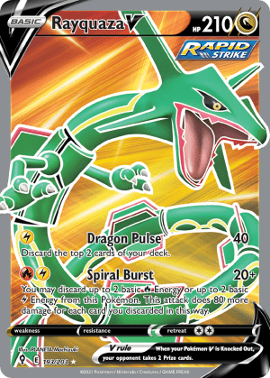 Rayquaza V (Holofoil)
