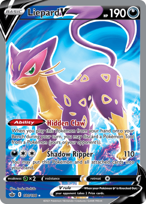 Liepard V (Holofoil)