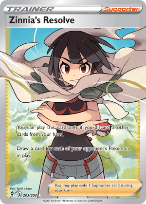 Zinnia's Resolve (Holofoil)