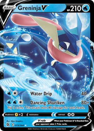 Greninja V (Holofoil)