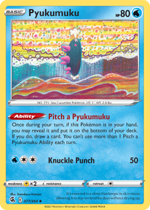 Pyukumuku (Reverse Holofoil)