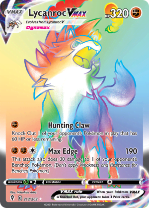 Lycanroc VMAX (Holofoil)