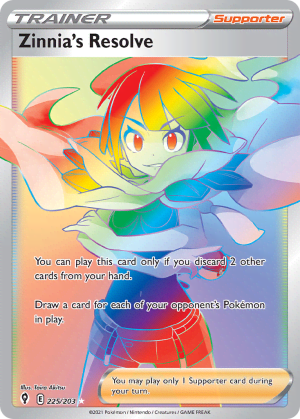 Zinnia's Resolve (Holofoil)