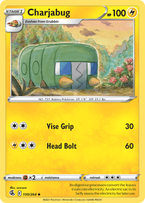 Charjabug (Reverse Holofoil)