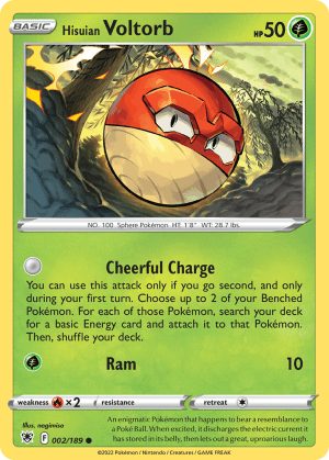 Hisuian Voltorb (Reverse Holofoil)