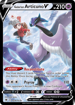 Galarian Articuno V (Holofoil)